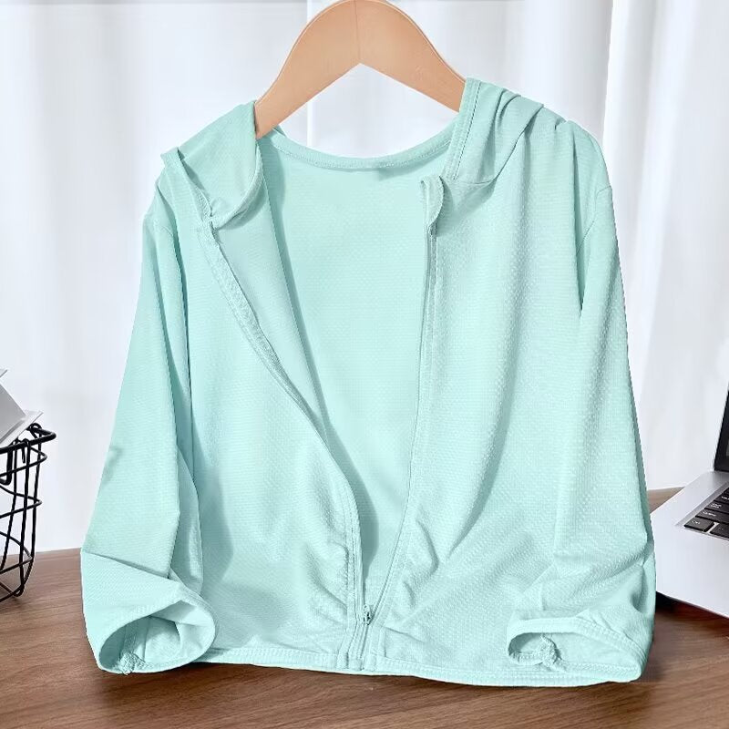 Unisex nan lightweight hooded jacket with breathable mesh structure and full-length zipper Chichicherry