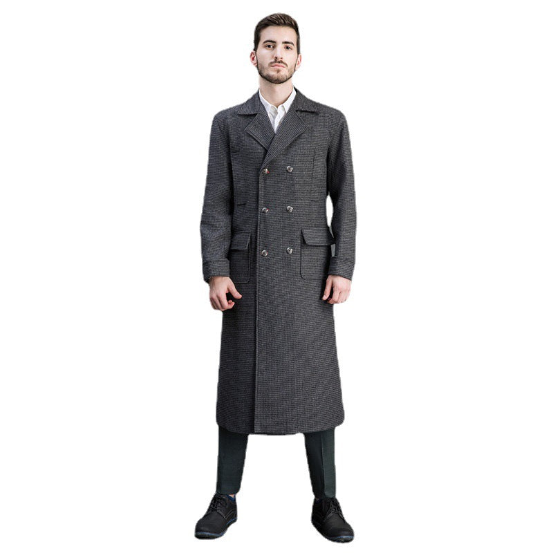 Men's Double-Breasted Coat Chichicherry