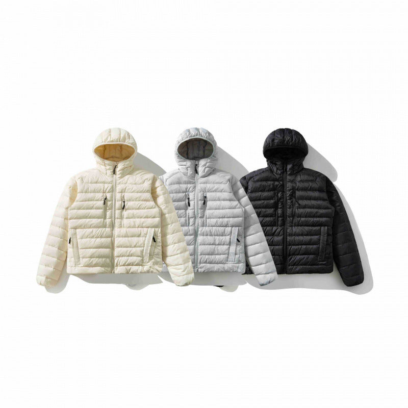 Women's ultra-light padded jacket with hood, down look and windproof outer shell Chichicherry