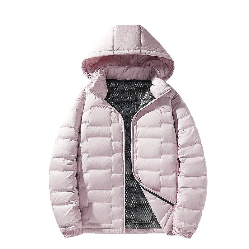 Men's Ultralight Quilted Jacket with Hood and Thermal Lining Chichicherry