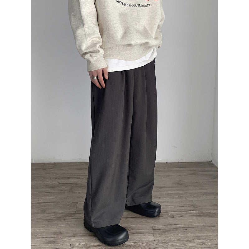 Women High-waisted wide pleated trousers with straight leg Chichicherry