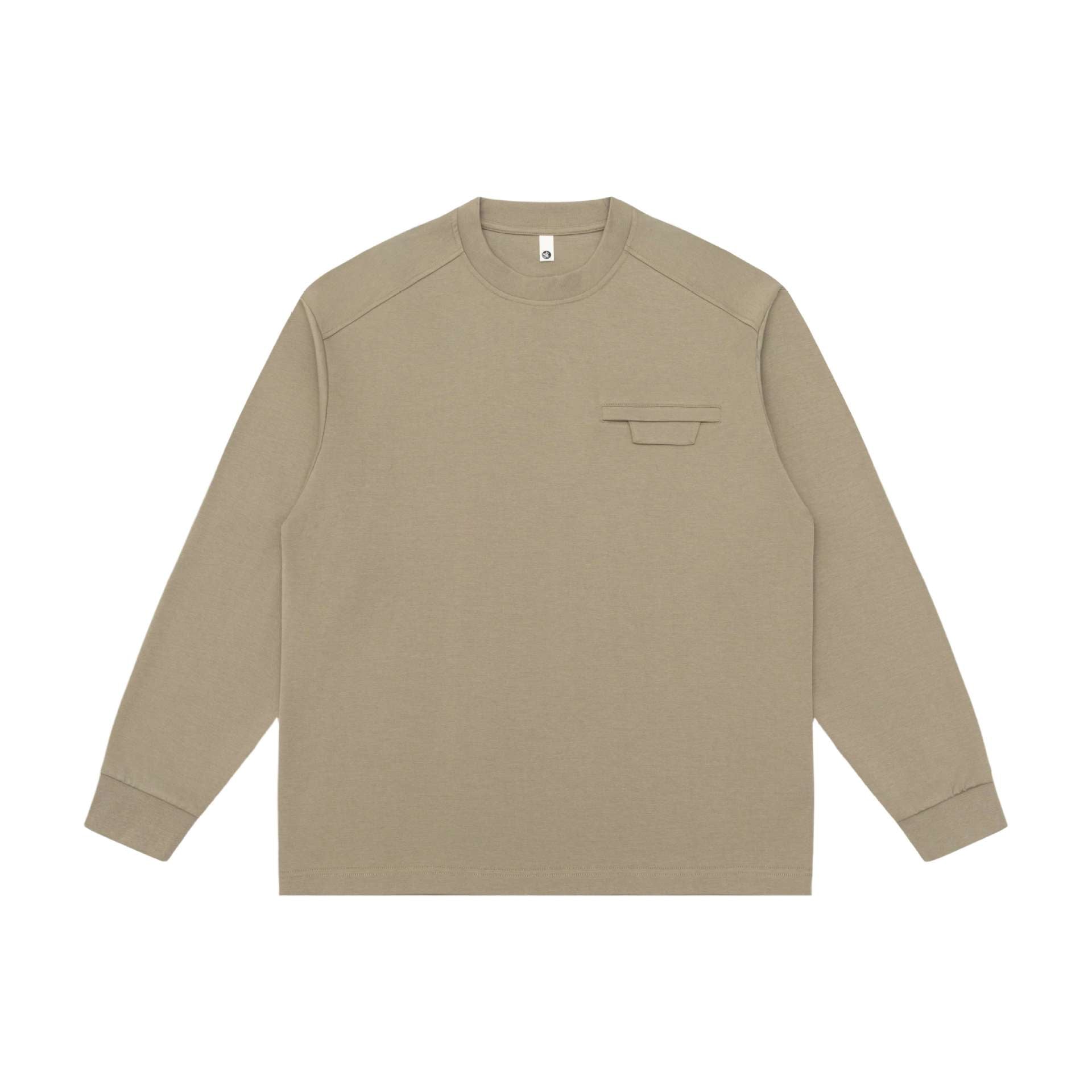 Unisex Oversize Sweatshirt with raglan sleeves and concealed chest flap Chichicherry
