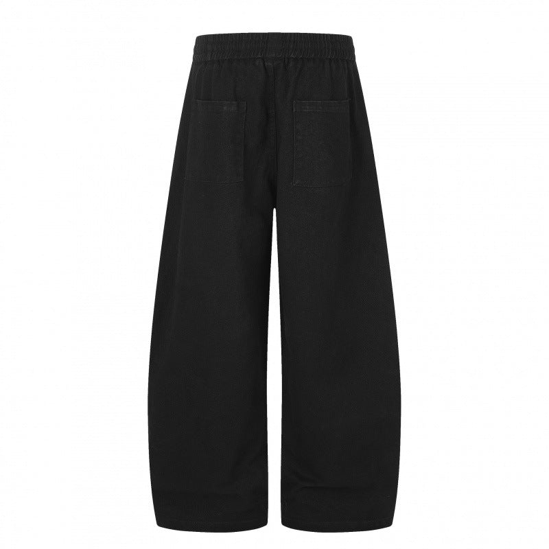 Unisex Wide Cut Lounge Pants with Drawstring and Extra Wide Leg Chichicherry
