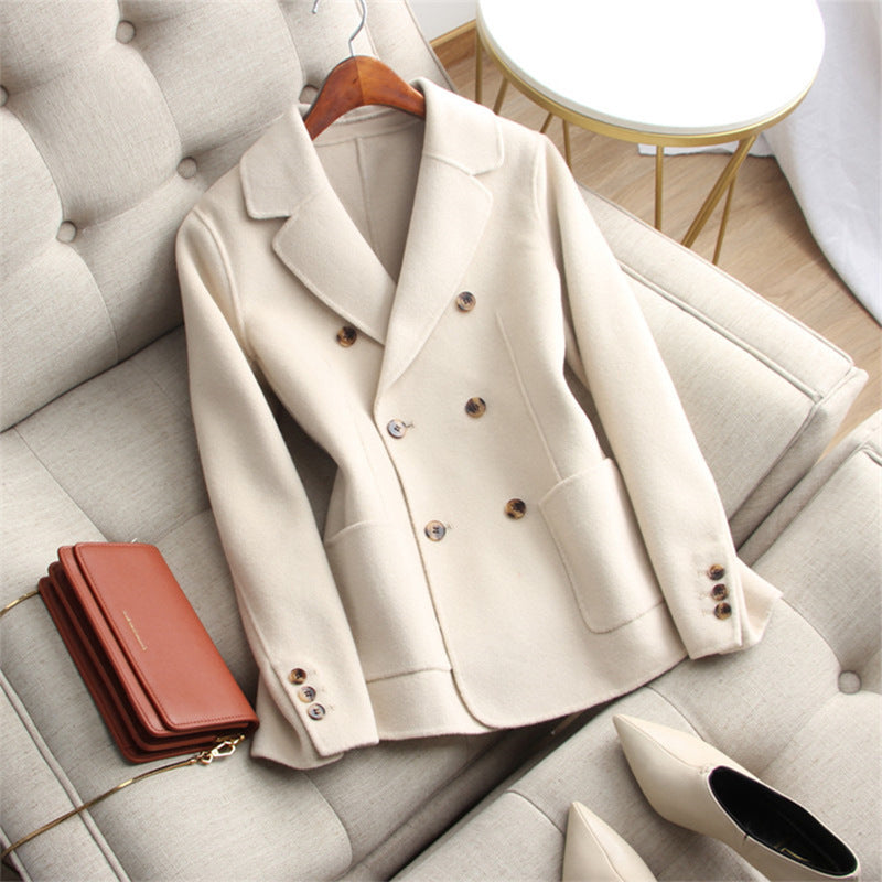 Women Double-Breasted Blazer Chichicherry