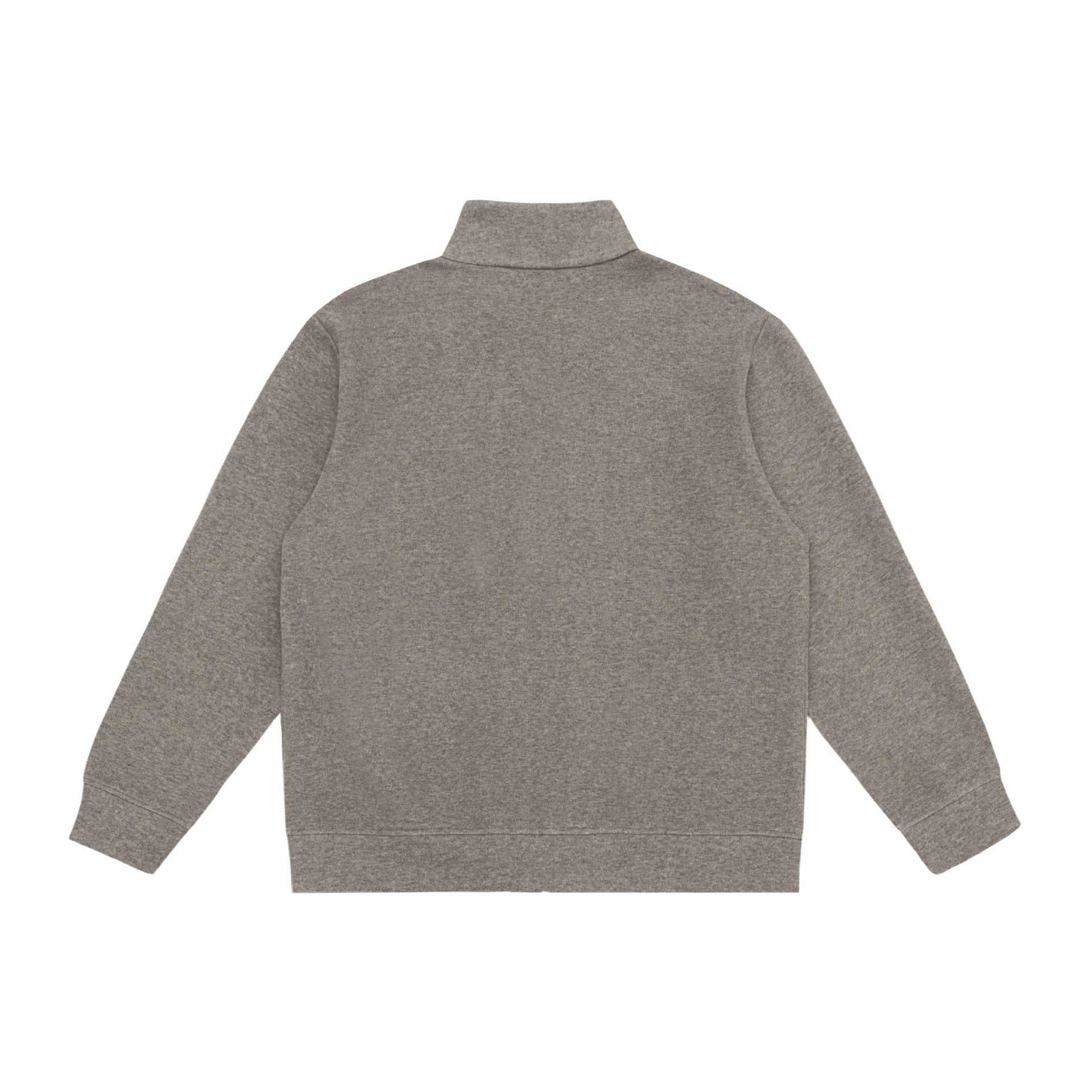 Unisex zip sweatshirt jacket with stand-up collar, raglan sleeves and zip pockets Chichicherry