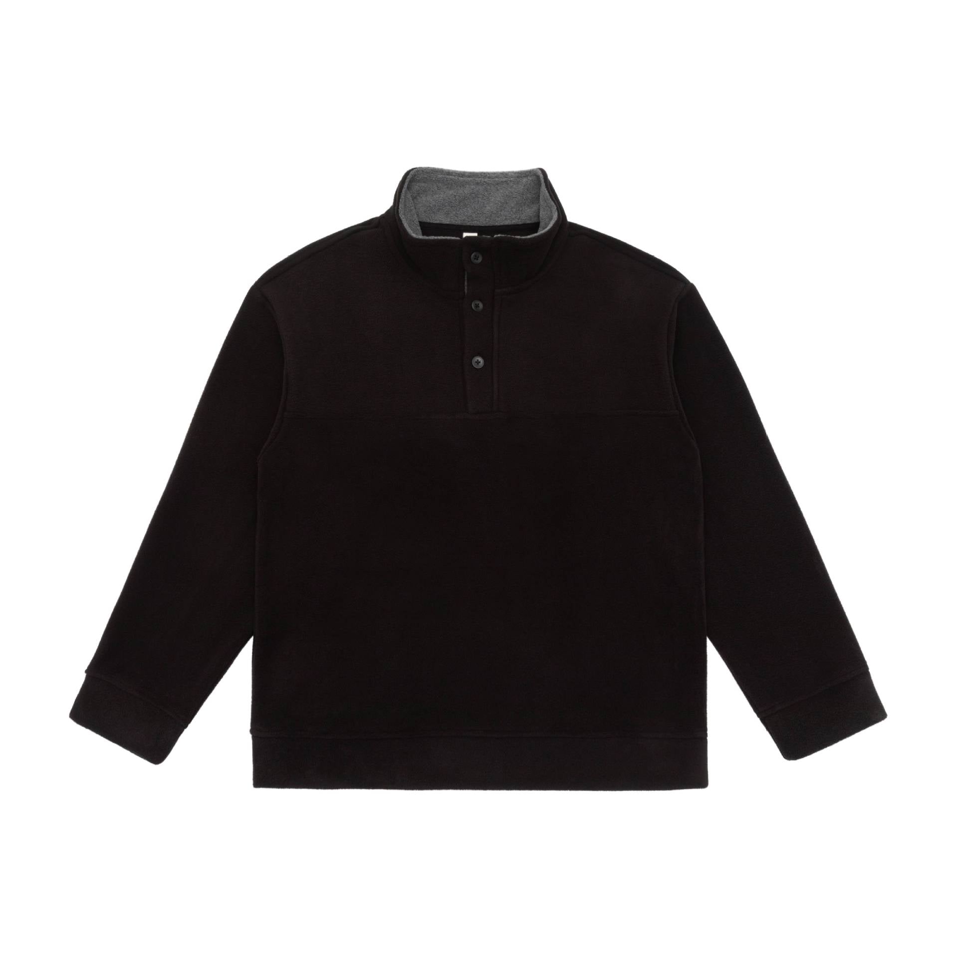 Unisex Fleece-Halfzip-Pullover with Troyer collar and kangaroo pocket Chichicherry