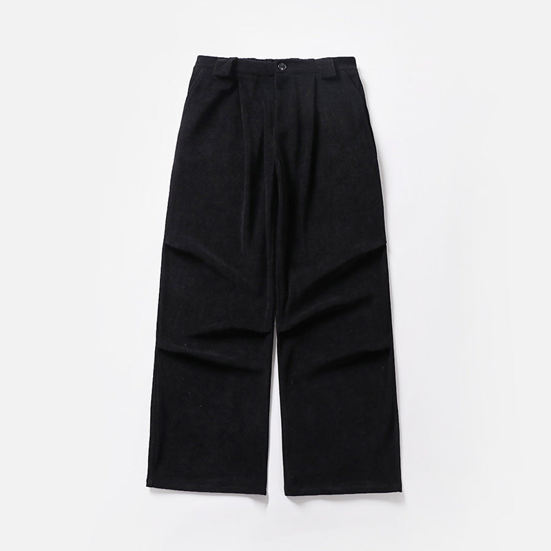 Women pleated trousers with wide leg and high waist Chichicherry