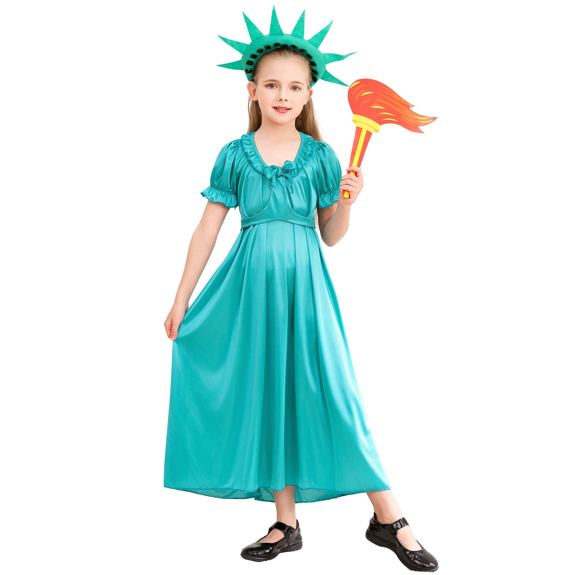 Girl Freedom Statue Costume Chichicherry
