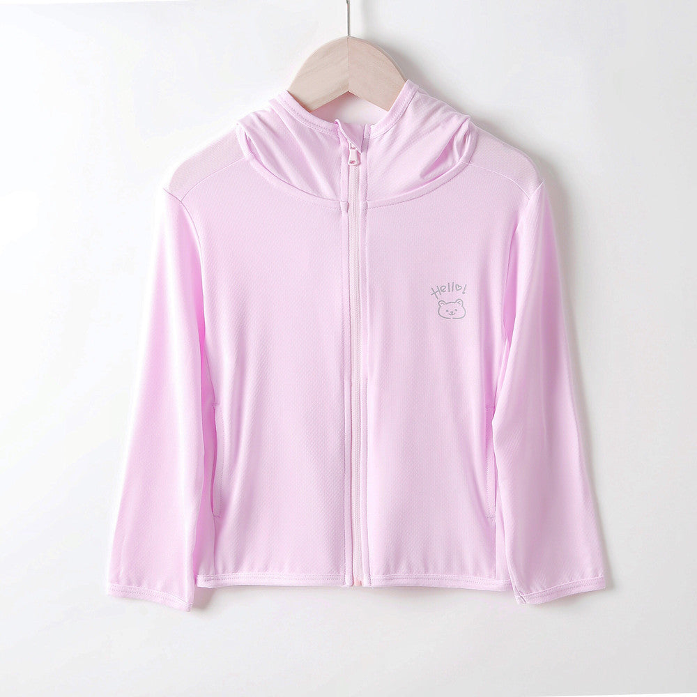 Women's sporty hoodie jacket with light UV protection Chichicherry