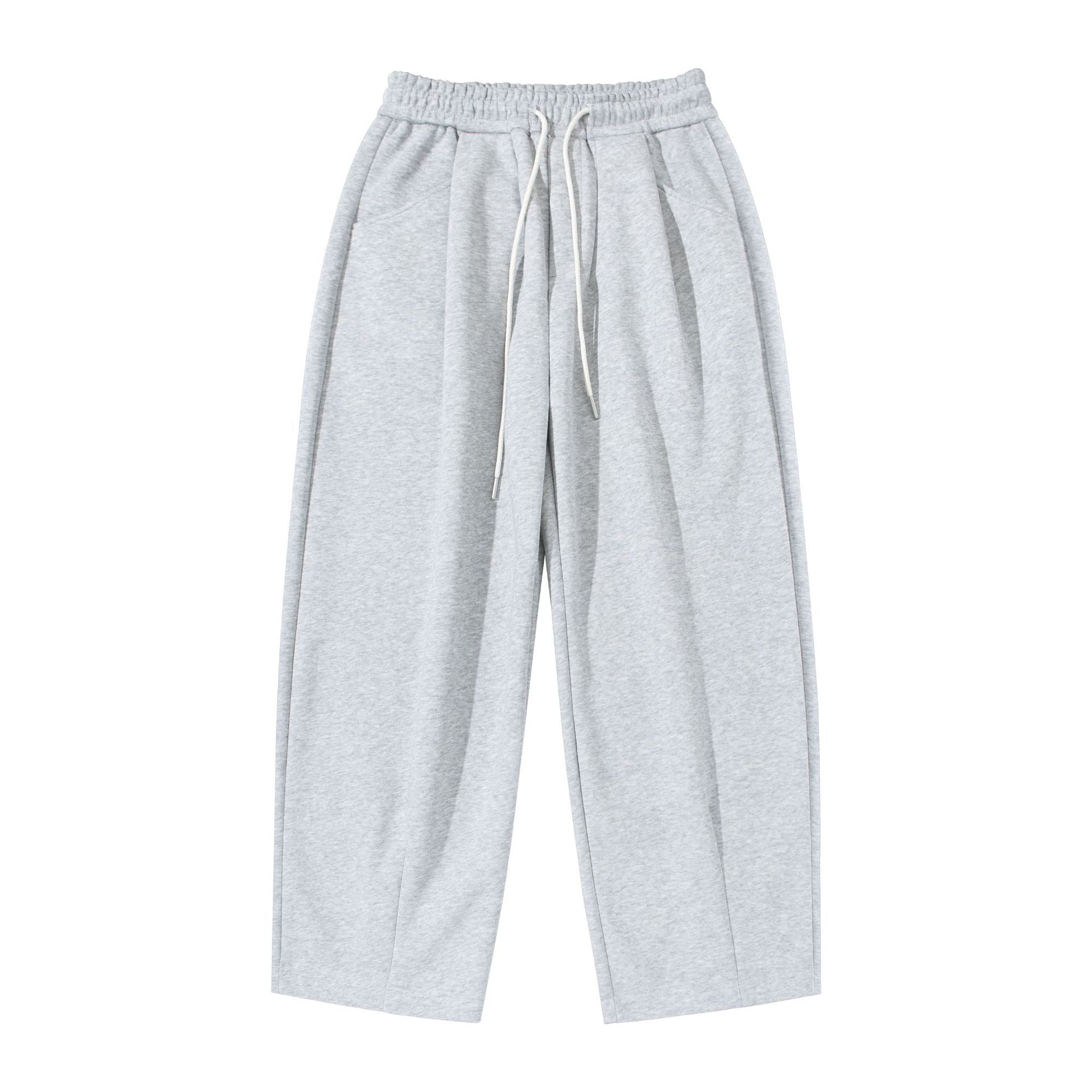 Women's Lightweight Culotte Sweatpants with High Elastic Waistband and Drawstring Chichicherry
