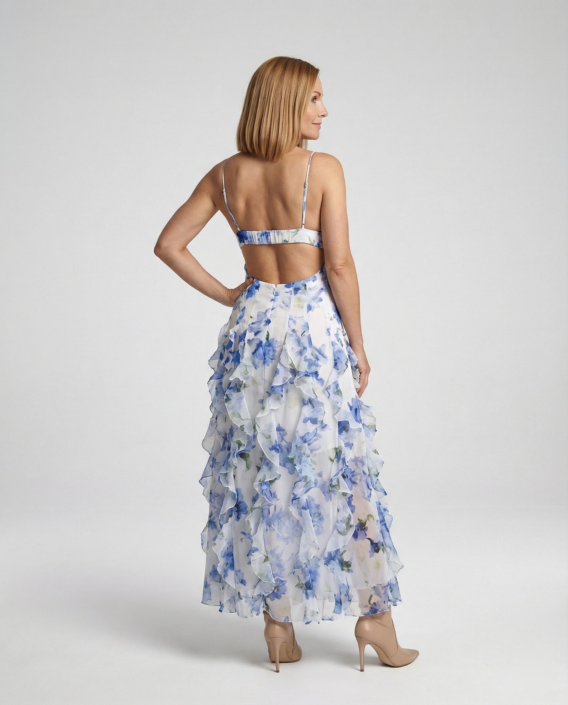 Women's Maxi Dress Chiffon Elegant