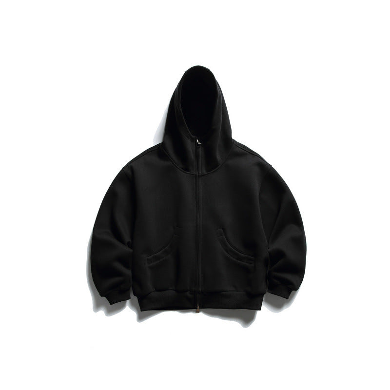 Unisex Oversize Zip-Hoodie with high collar and kangaroo pockets Chichicherry