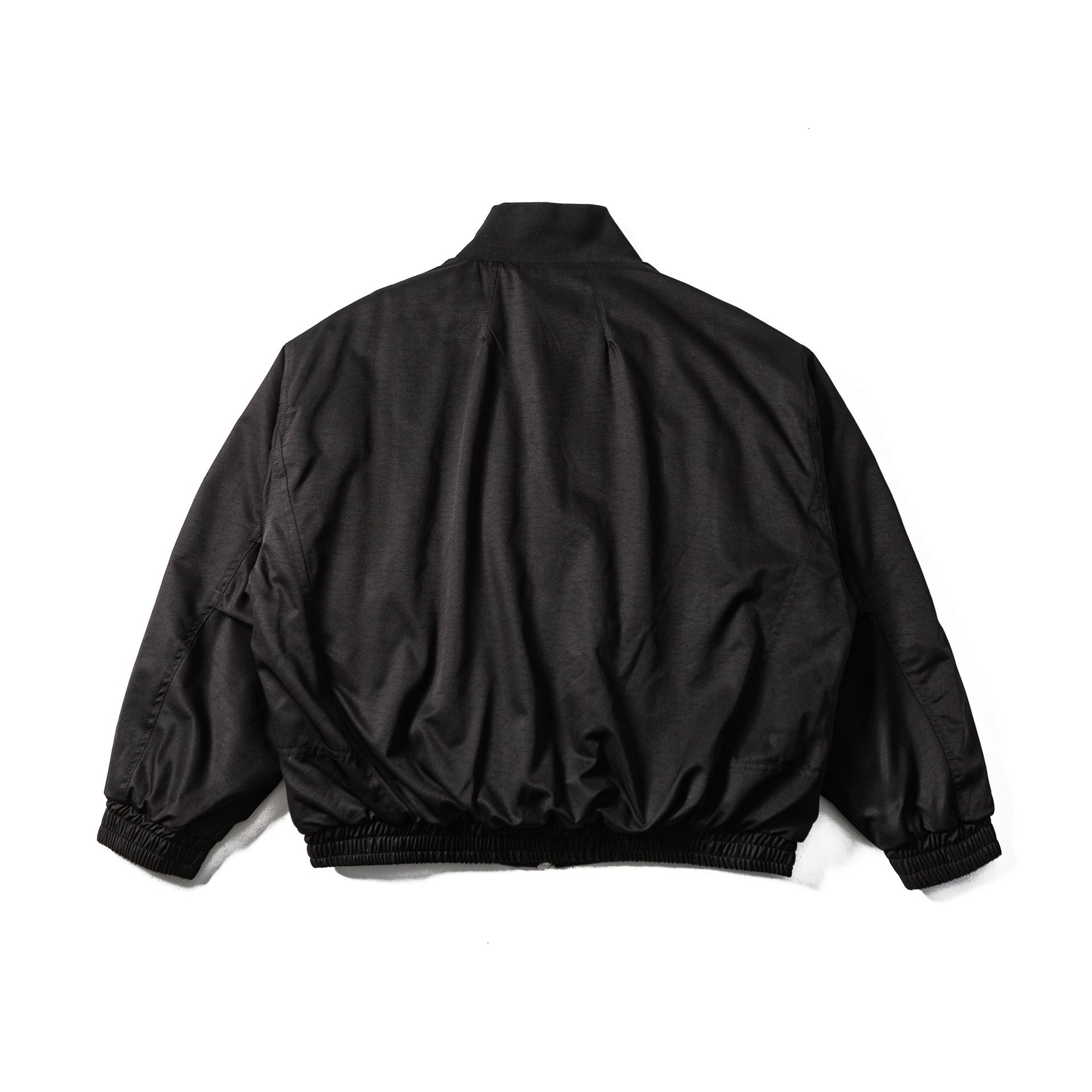 Unisex Short Cut Boxy Bomber Jacket Chichicherry