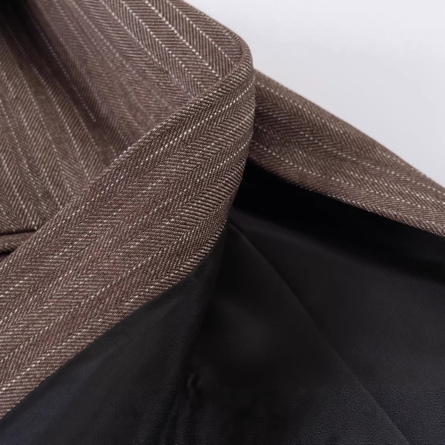 Ladies Tailored Pinstripe Blazer with Removable Belt Chichicherry