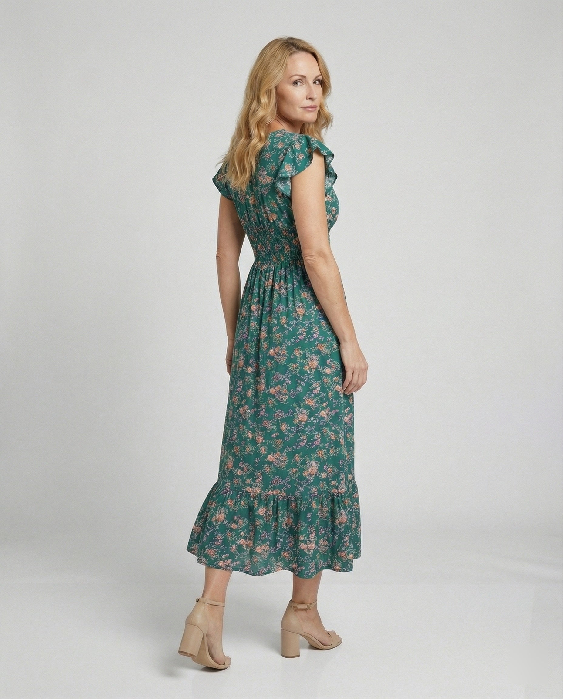 Women's Flower Dress Maxi Dress Boho