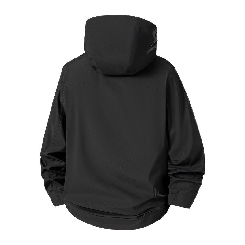Women Water-repellent Breathable Hooded Jacket with Adjustable Cuffs Chichicherry