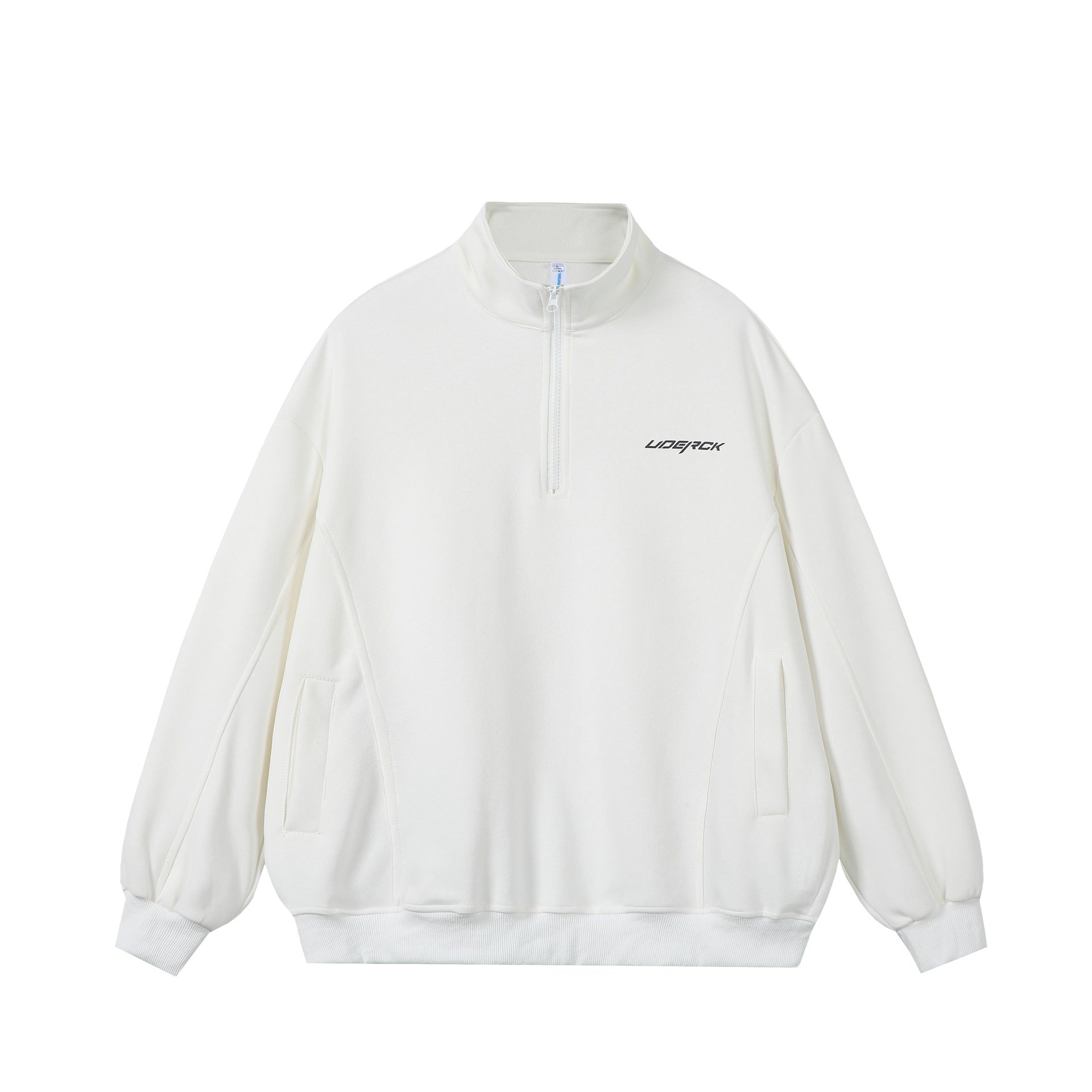 Unisex Oversize-Halfzip-Sweatshirt made of French Terry with Stand-up Collar Chichicherry