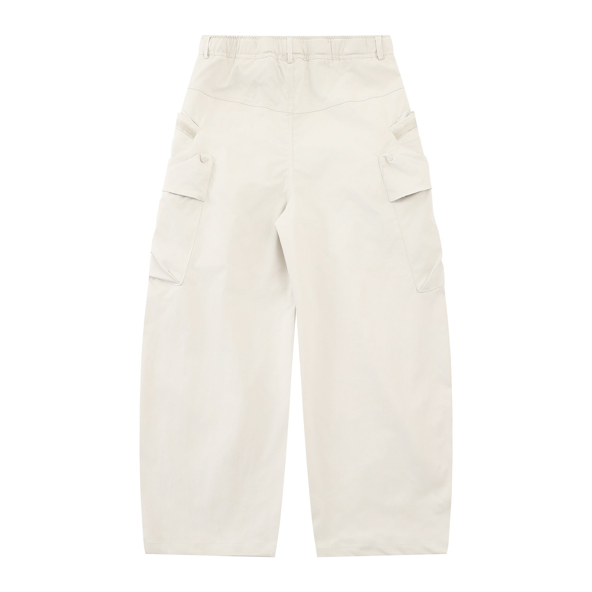 Women's Wide Cargo Culotte with Applied Pockets and Integrated Webbing Belt Chichicherry