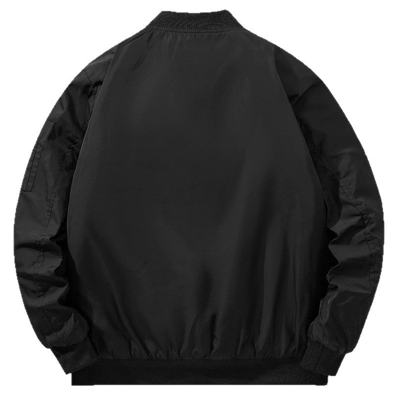 Men's bomber jacket in aviator style with padded thermal lining and sleeve utility pocket Chichicherry