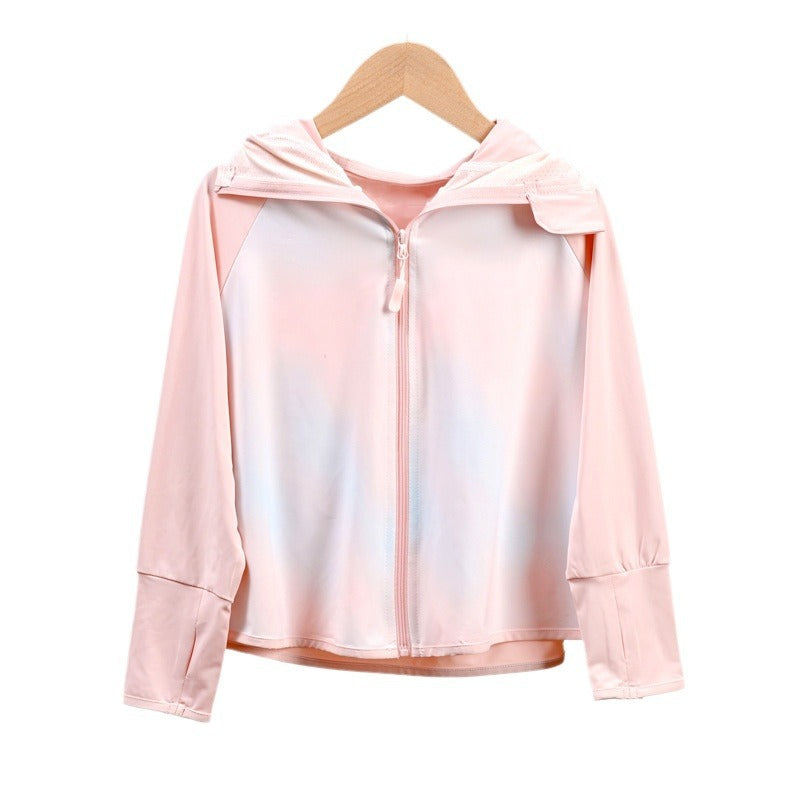 Women's breathable sun protection jacket with zipper Chichicherry