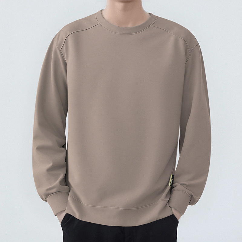 Men's Casual Oversized Sweatshirt with Raglan Sleeves and Brushed Interior Chichicherry