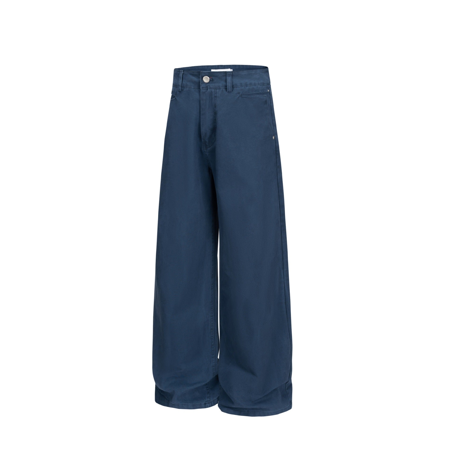 Women's High-Waisted Culotte Pants with Wide Leg and Minimalist Waistband Solution Chichicherry