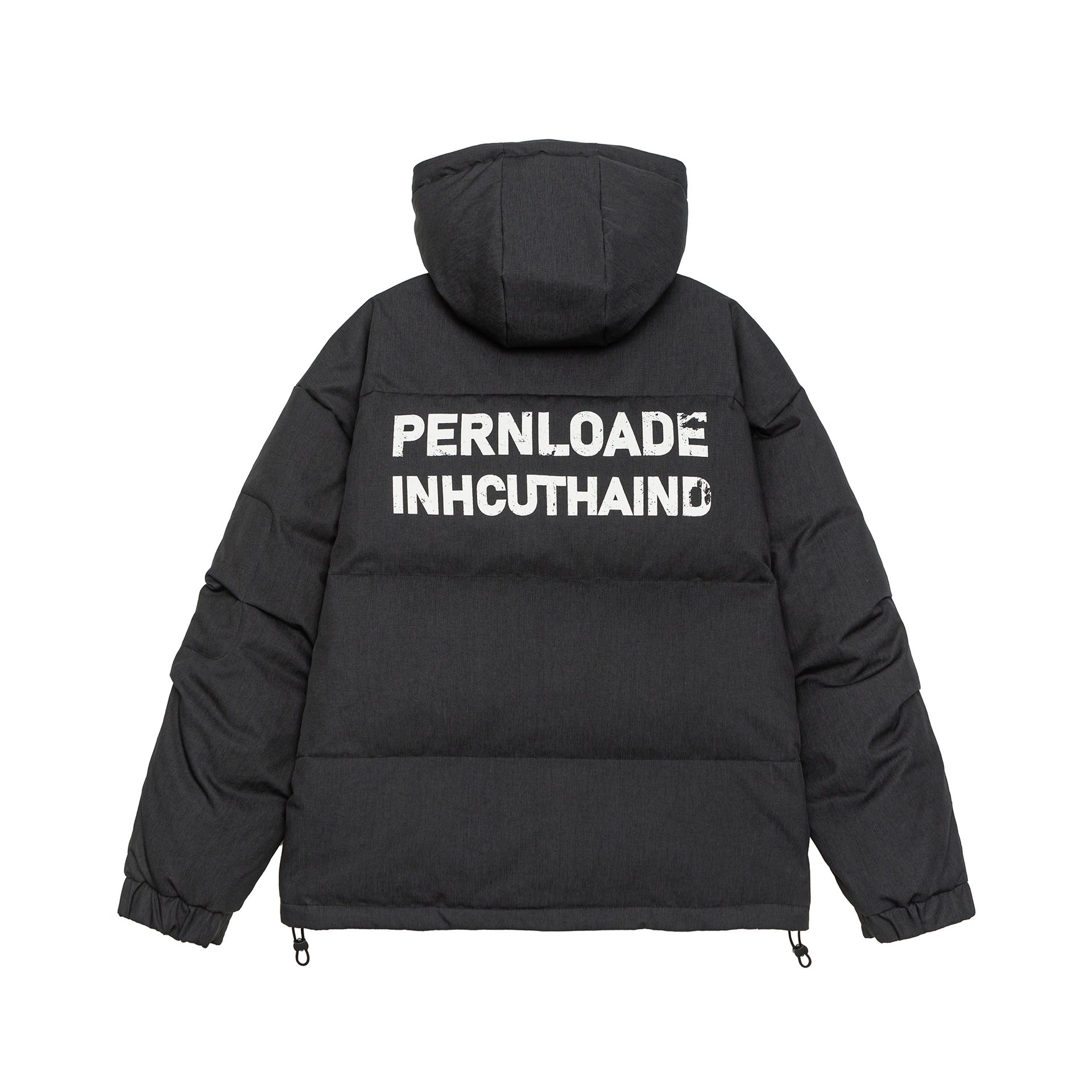 Men's Padded Winter Parka with Hood and Multi-Pockets Chichicherry