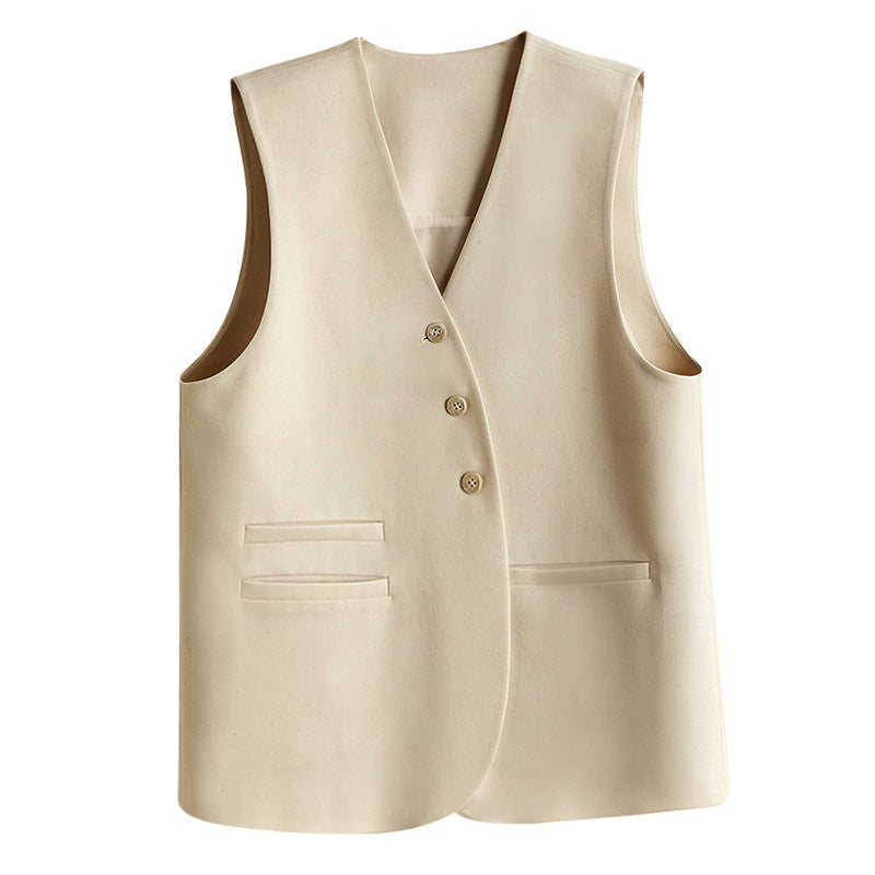 Women Elegant Blazer Vest Chichicherry