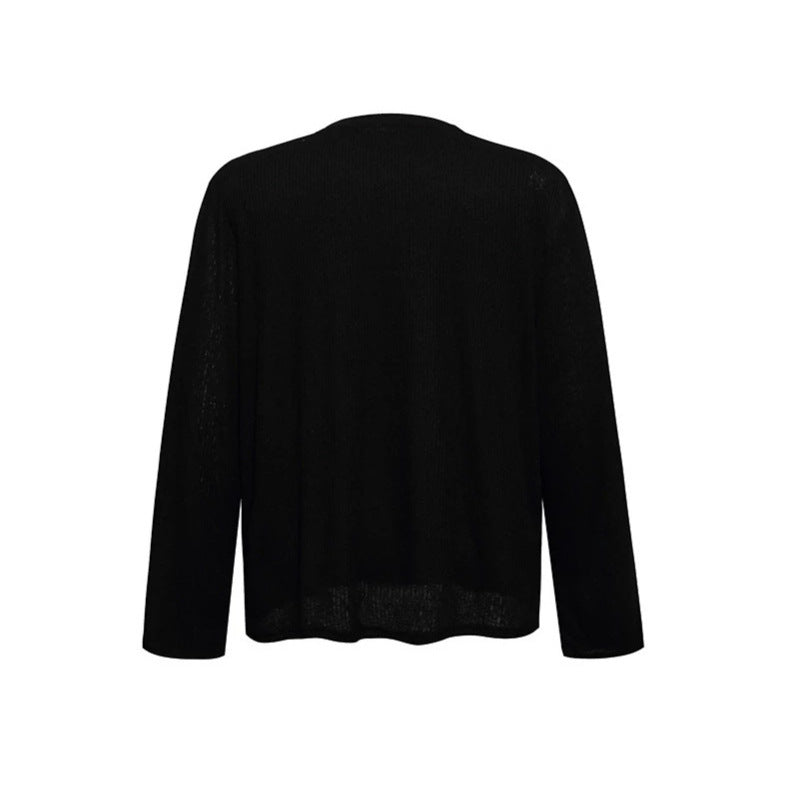 Men's Long Sleeve Thermal Shirt with Waffle Structure and Punk Band Print Chichicherry