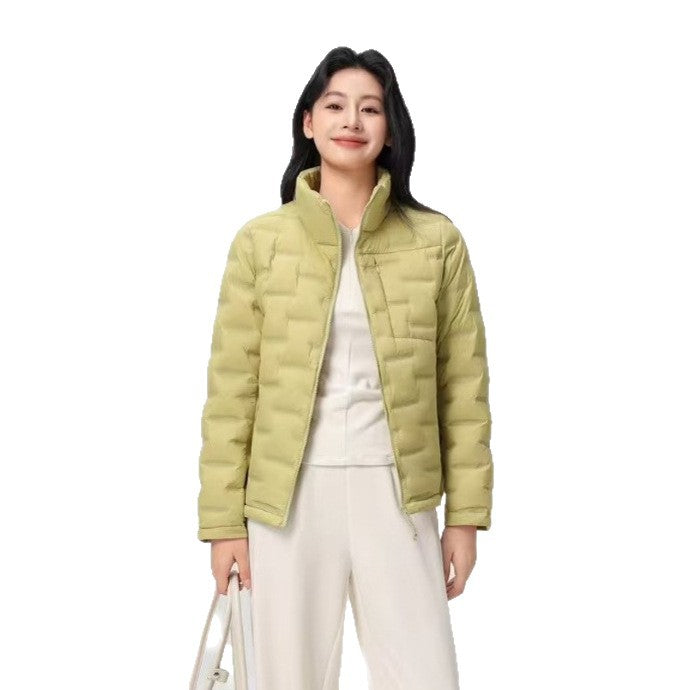 Women's padded jacket with high collar and thermo insulation Chichicherry