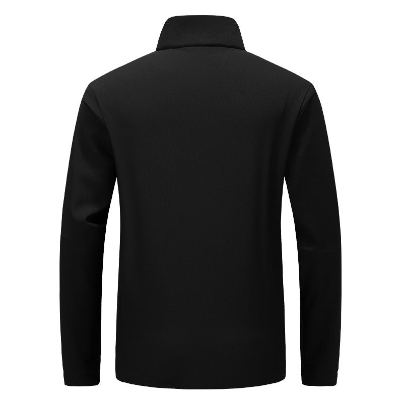 Men's Lightweight Softshell Jacket in Urban Cut with Water-Repellent Surface and Chest Pocket Chichicherry