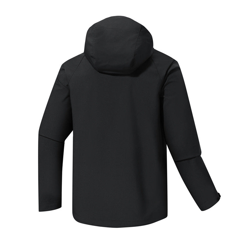 Men's Urban Softshell Trekking Parka with seam-sealed weather protection membrane and anatomical hood Chichicherry