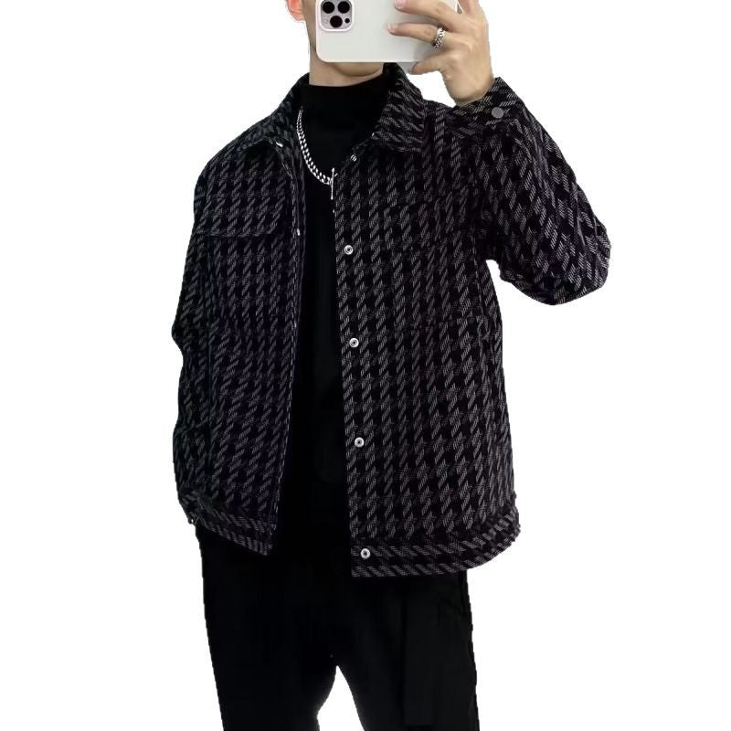 Herren Leichte Funktionsjacke mit Kapuze, wasserabweisender Mikro-Finish und Multifunktions-Taschen Chichicherry