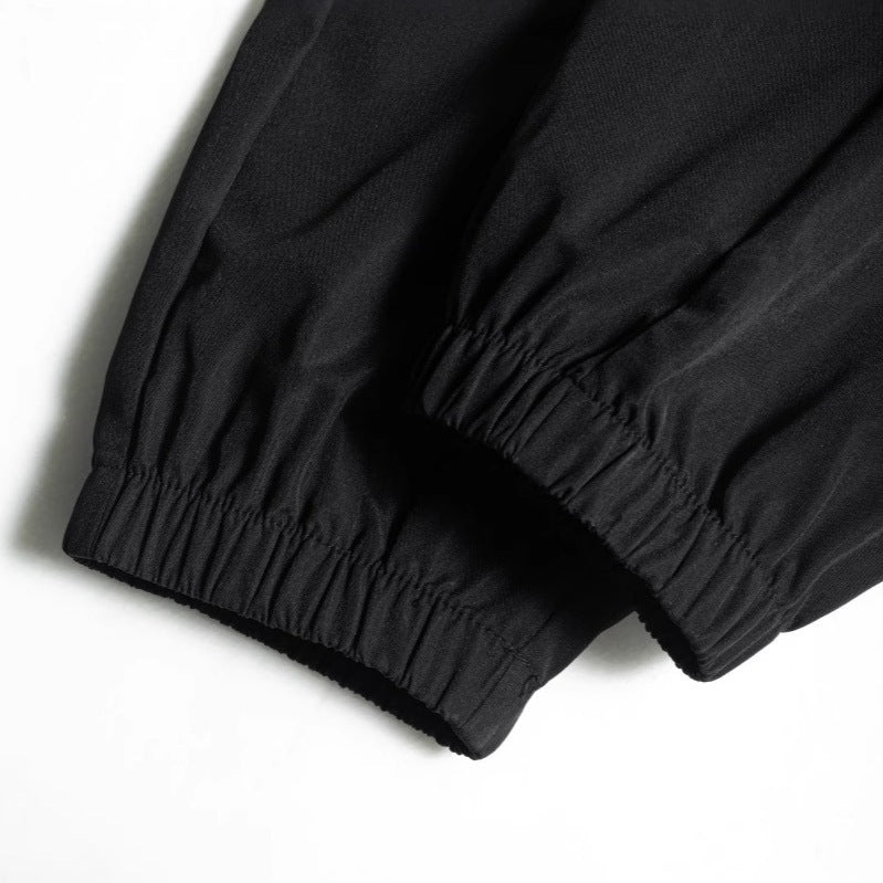 Men's Cargo Jogging Pants with Elastic Waistband, Drawstring & Multi-function Pockets Chichicherry