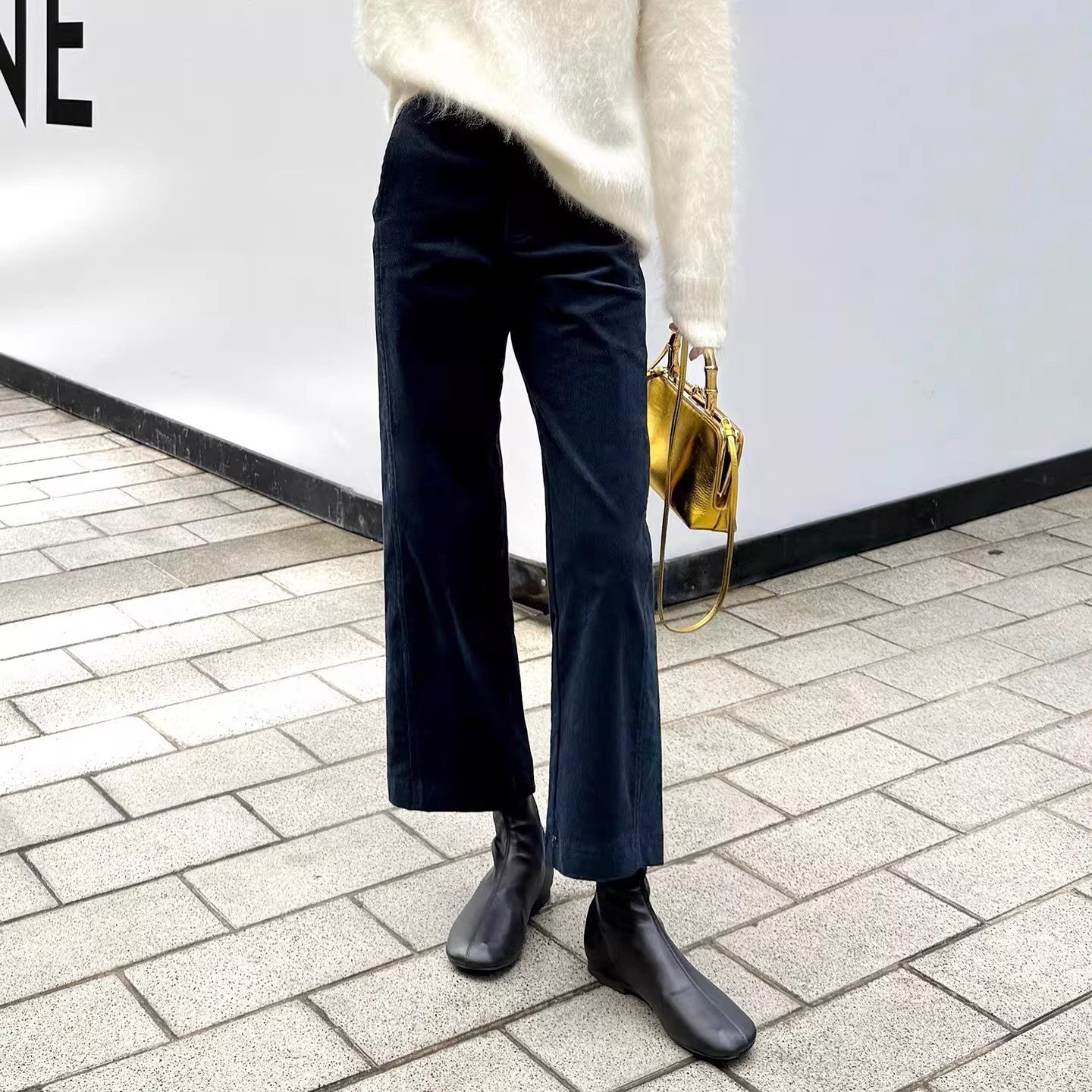 Women Elegant and Comfortable Fabric Trousers Drune