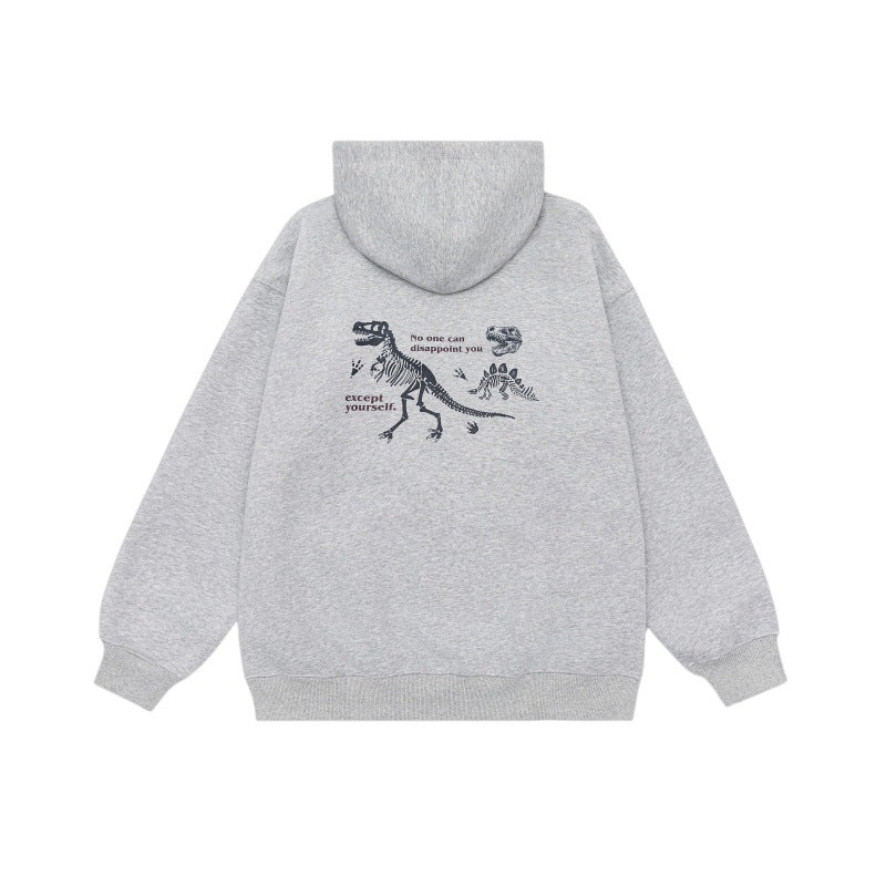 Unisex Oversized Hoodie made of heavy French Terry with kangaroo pocket and subtle chest embroidery Chichicherry