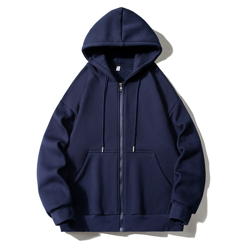 Men's hoodie zip-up jacket with full zip, oversized fit, and raglan sleeves Chichicherry