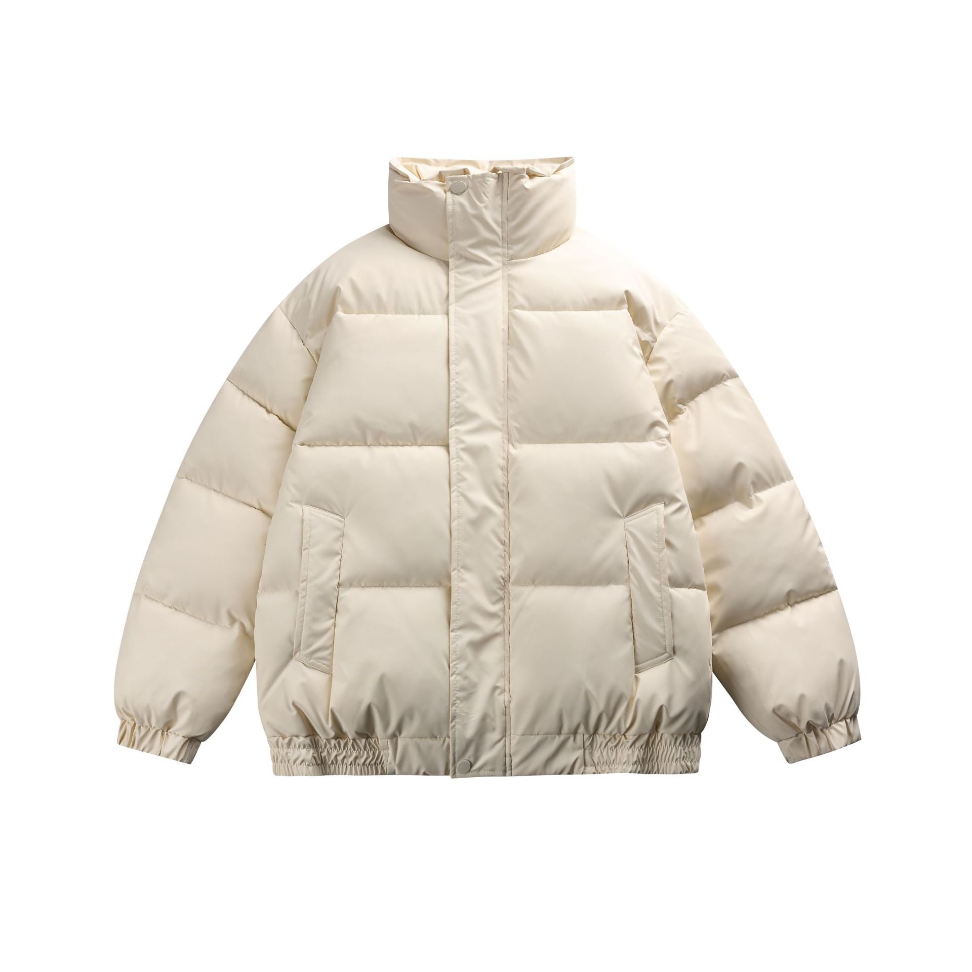 Women's Insulated Oversized Quilted Jacket with High Stand Collar Chichicherry