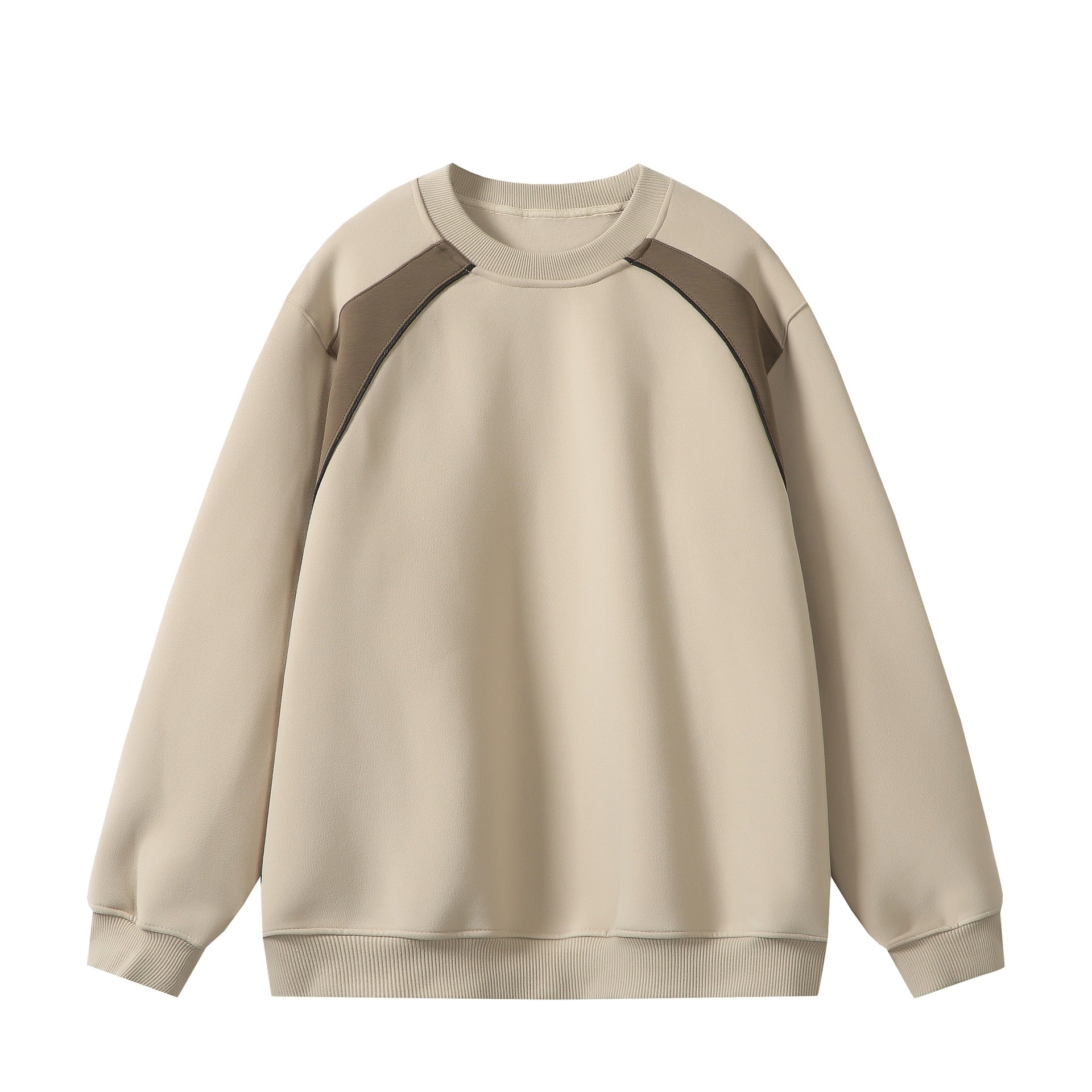 Unisex Oversize Sweatshirt with Contrast Shoulder Panels Chichicherry