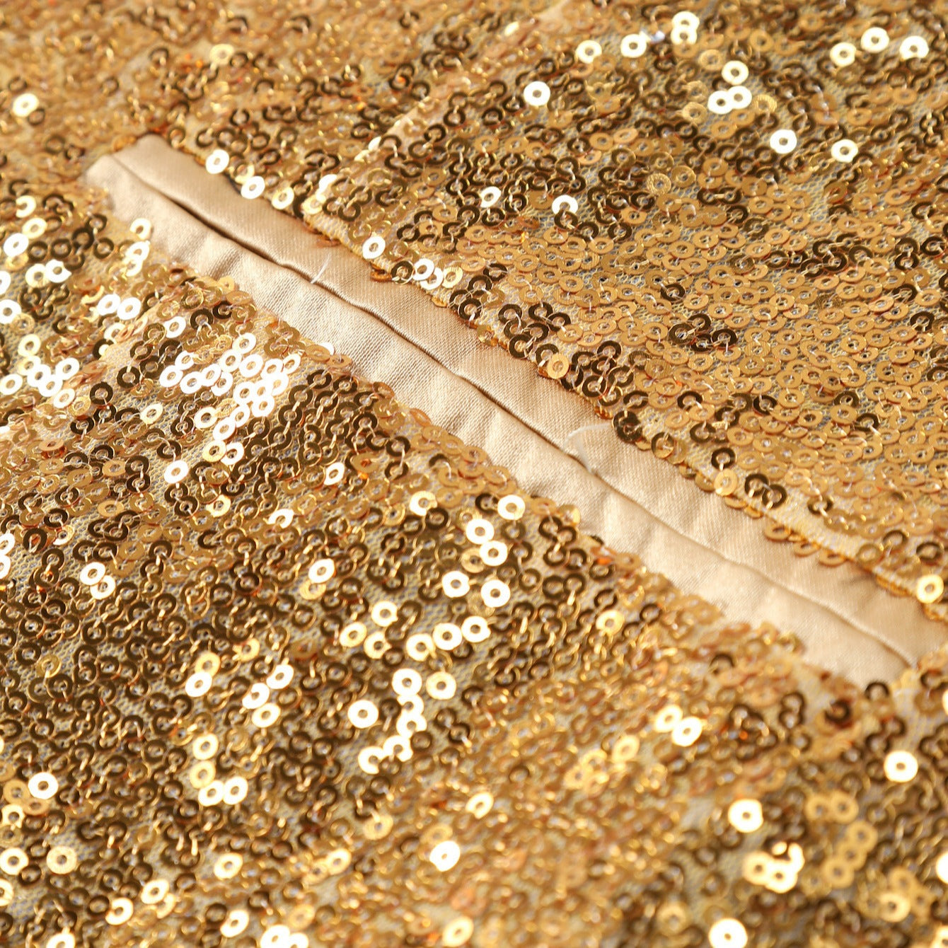 Men's sequin vest with shawl collar and double-breasted Chichicherry