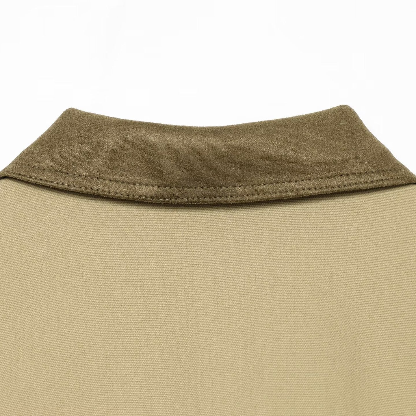 Ladies Boxy Field Blouson with Velour Collar and Elastic Hem Chichicherry