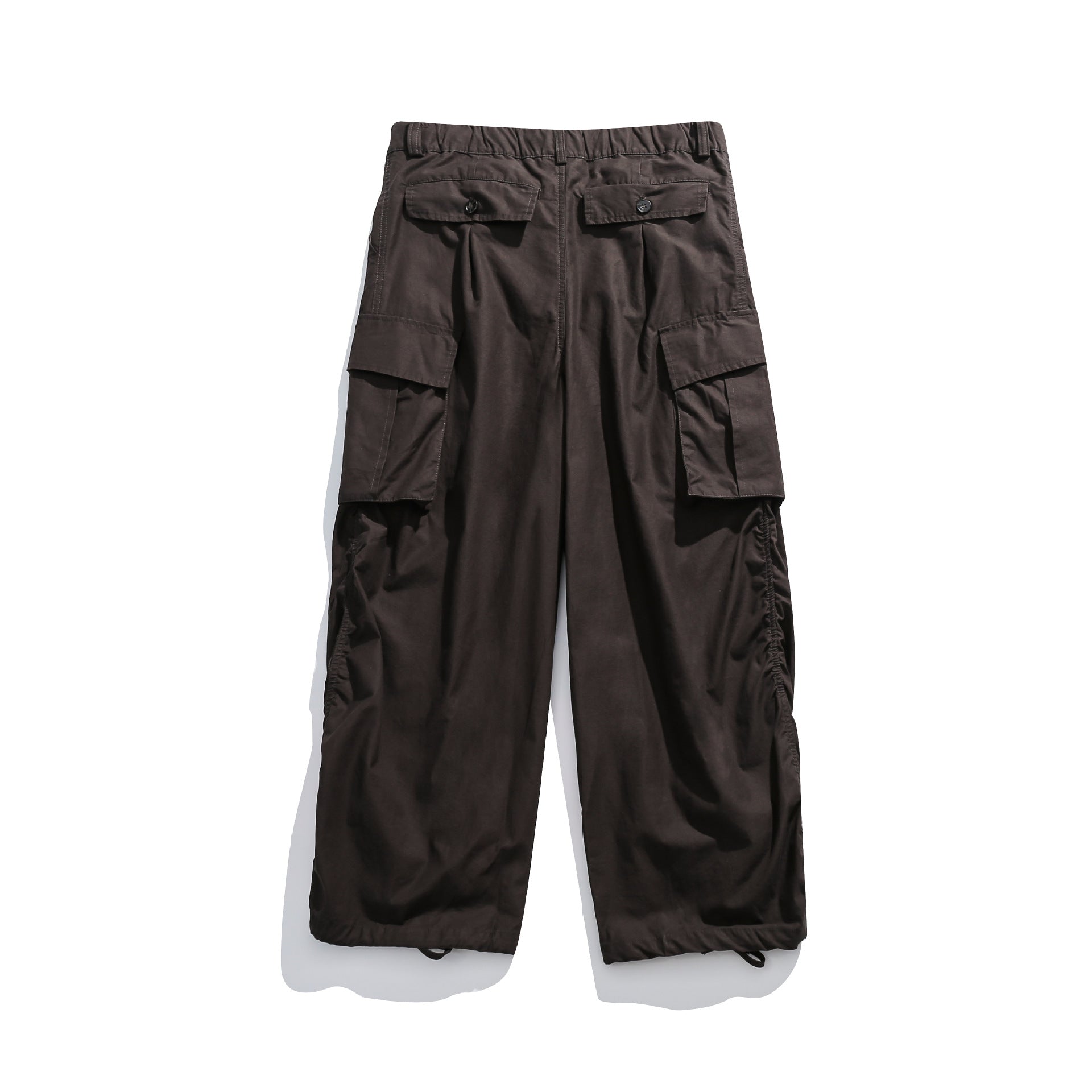 Ladies Wide Cargo Culotte with elastic drawstring waistband and hem cord Chichicherry