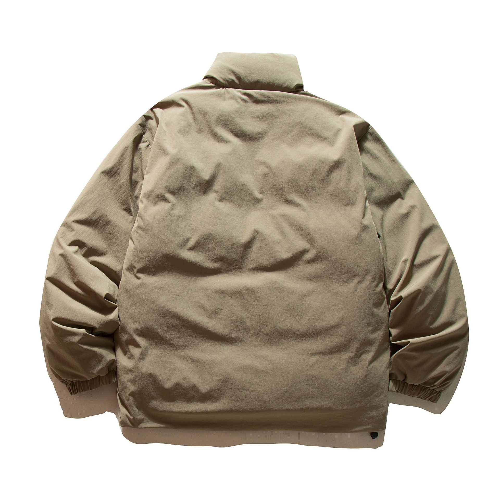 Men's short blouson with light thermal padding, high stand-up collar and elastic cuffs Chichicherry