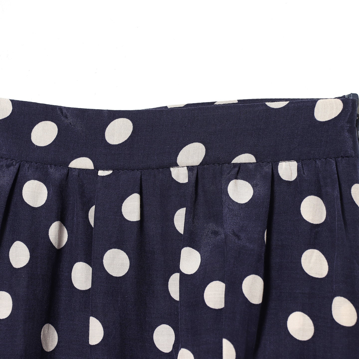 Women's Wide High Waist Pants with Polka Dots, Balloon Legs and Drawstring Tunnel at the Ankle Chichicherry