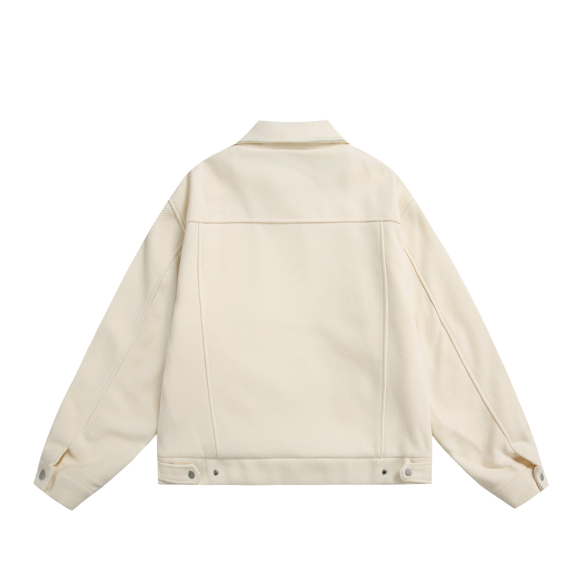 Unisex Boxy Blouson Jacket with technical double zip and oversized silhouette Chichicherry