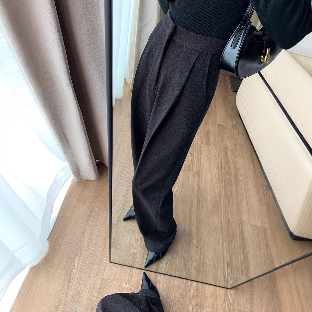 Women's Elegant High-Waisted Pants Chichicherry