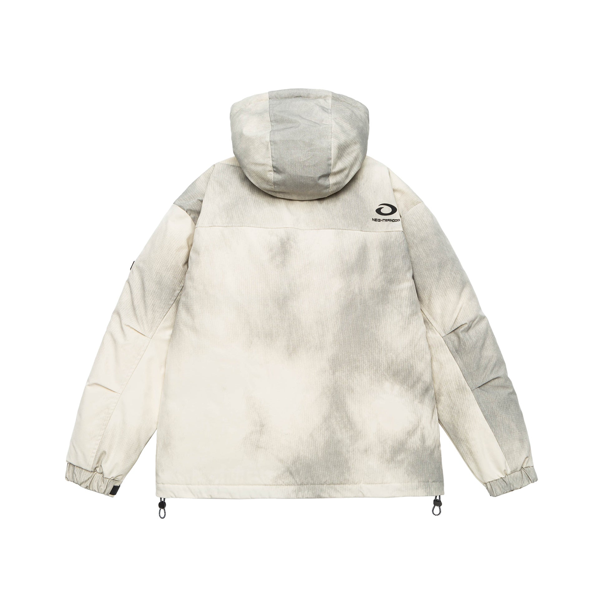 Men's Padded Parka Jacket with Hood and Utility Pockets Chichicherry