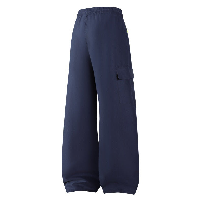 Men's Loose Utility Cargo Shorts with Elastic Waistband, Drawstring & Zipper Pockets Chichicherry