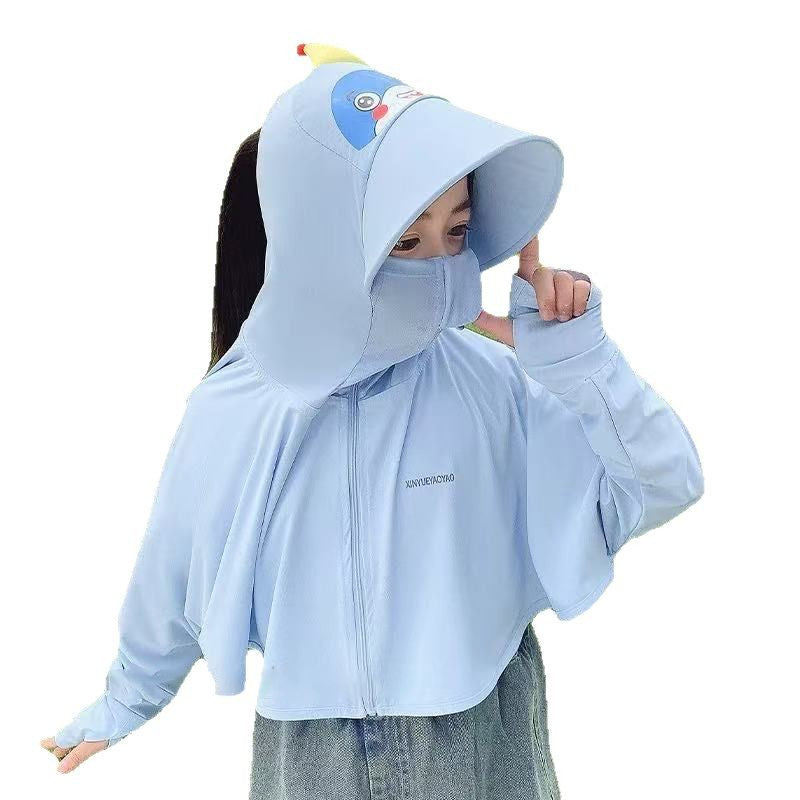 Girls Lightweight Hoodie with Bunny Ears Chichicherry