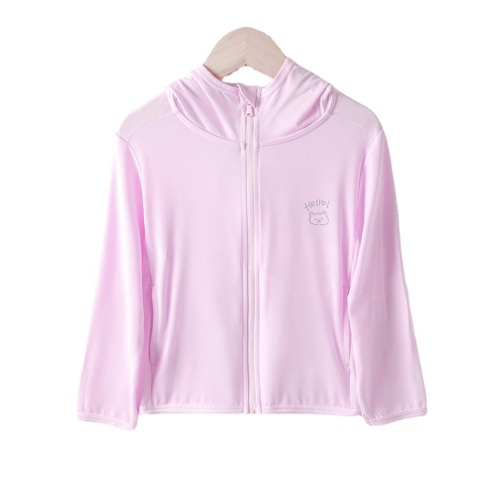 Women's sporty hoodie jacket with light UV protection Chichicherry